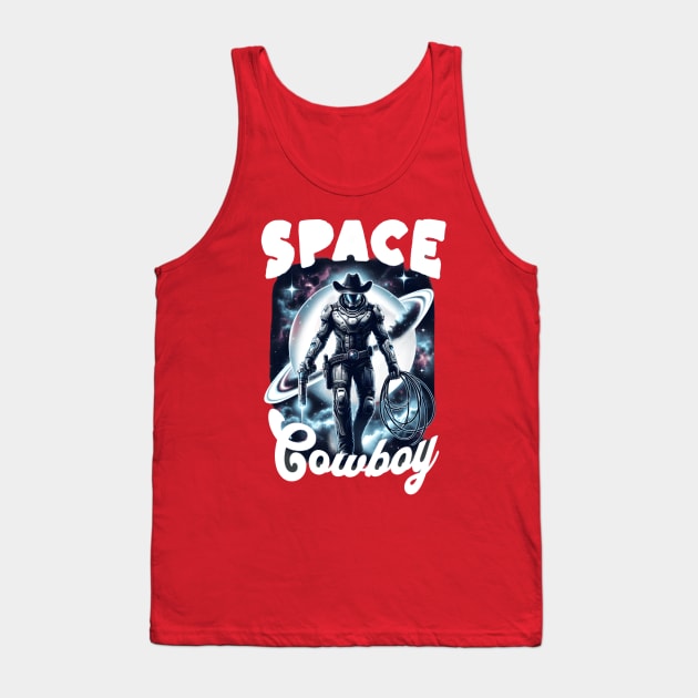 Space Cowboy Tank Top by NomiCrafts